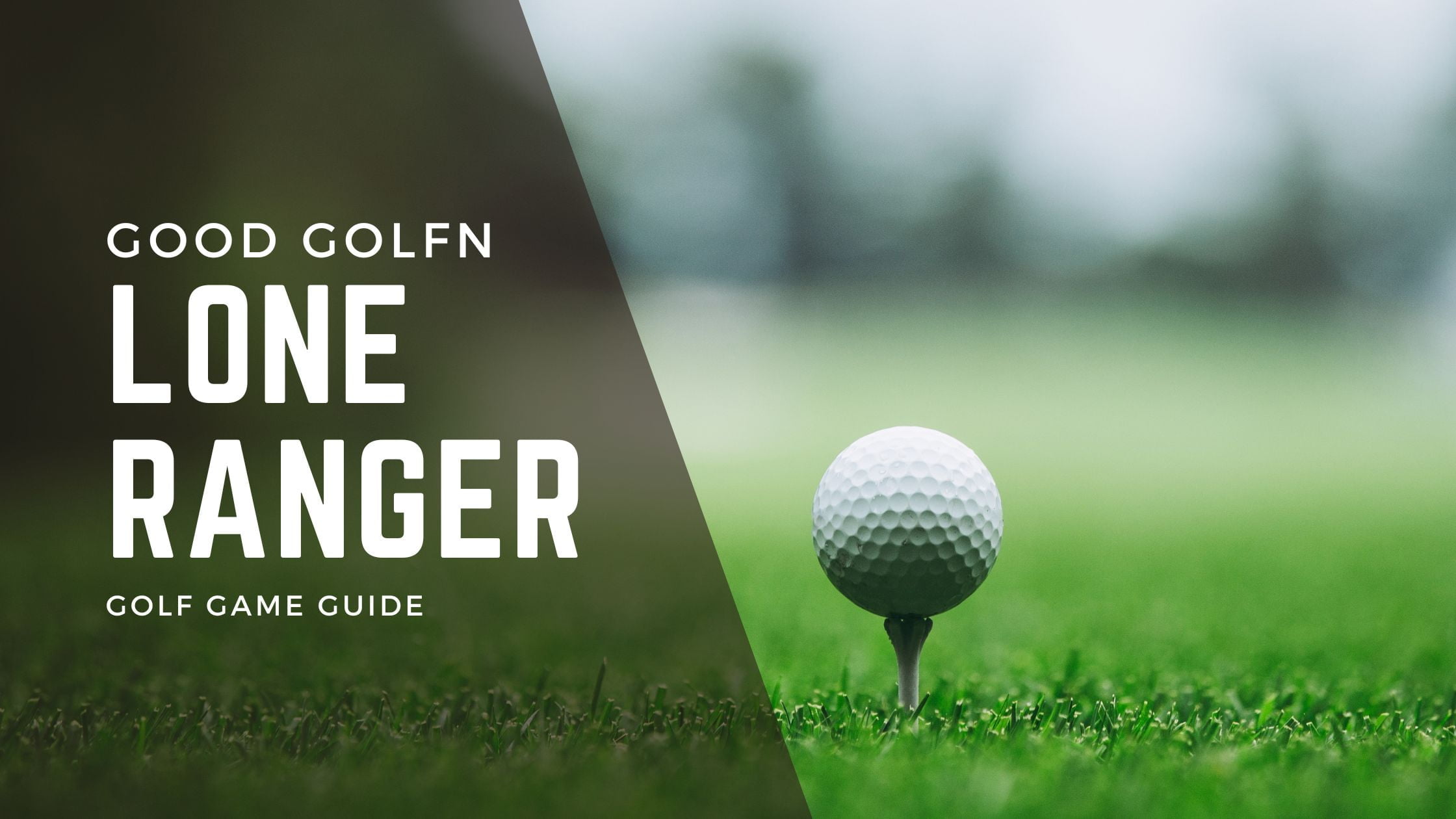 Dive into the intriguing world of golf with the Lone Ranger golf format, solo play tips, and team dynamics.