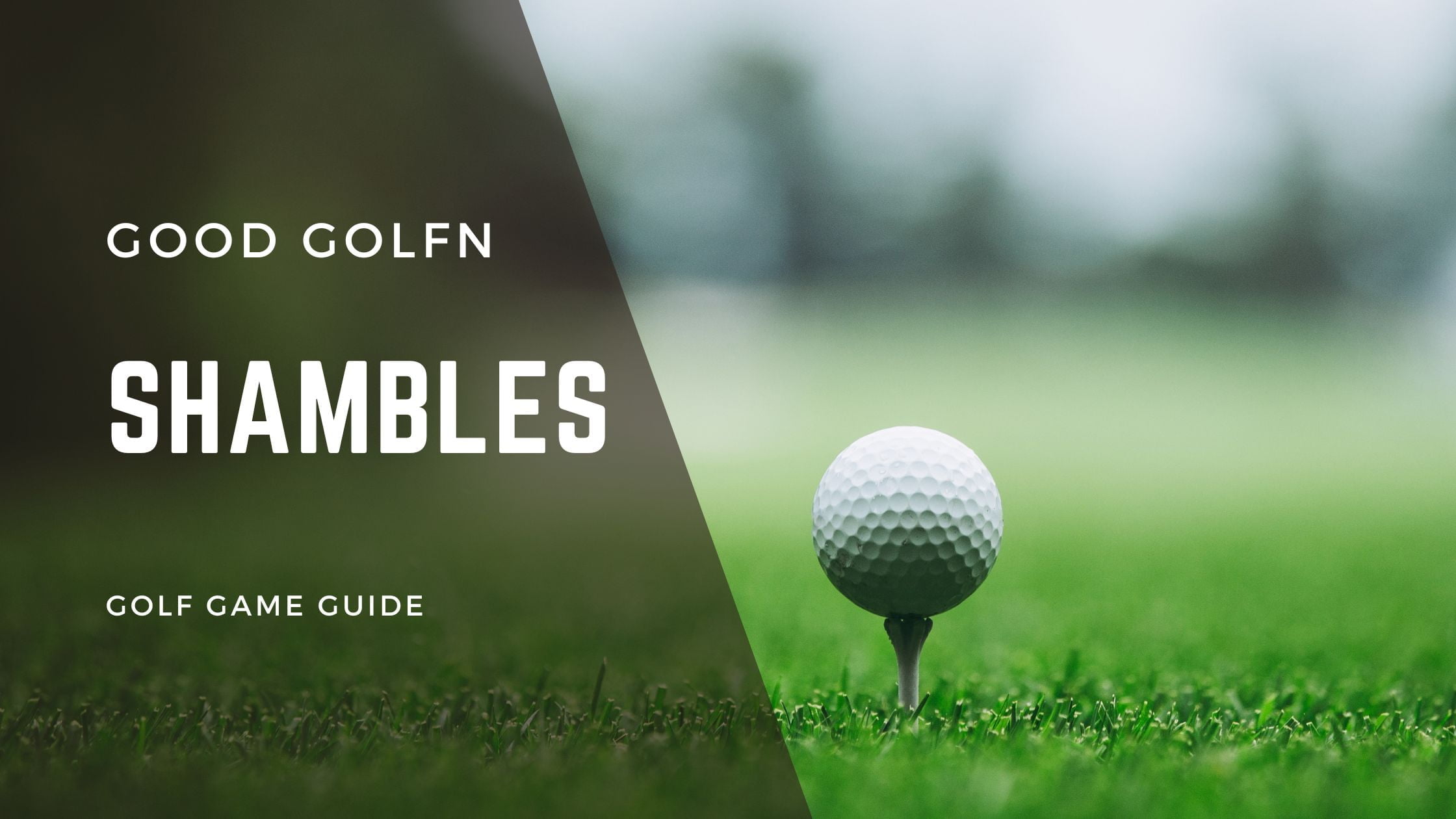 Discover the ins and outs of the 'Shambles' golf format in our latest blog post. Dive deep into its rules, strategies, and why it's a favorite for team play.