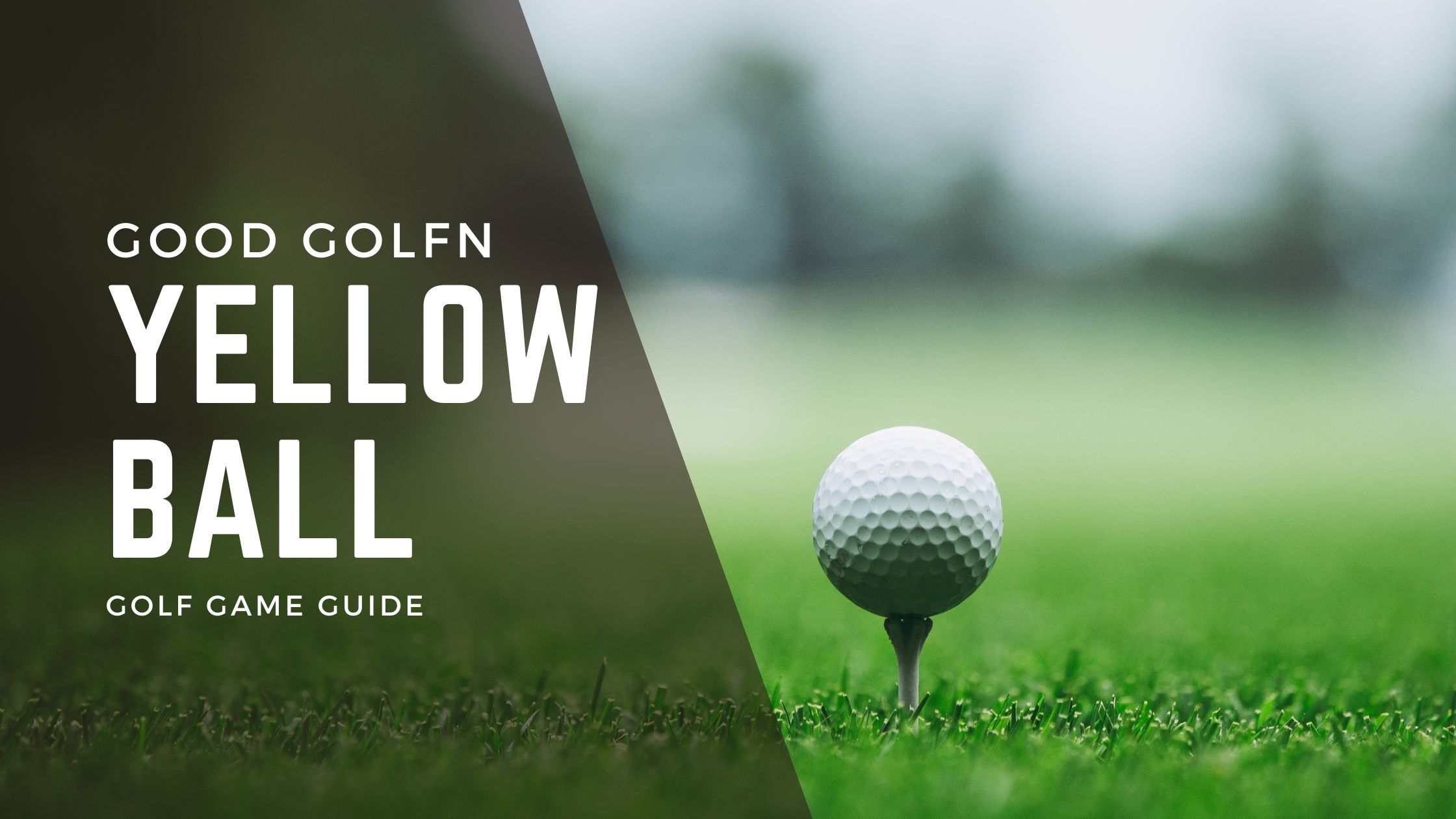 Discover the ins and outs of golf's unique formats like the yellow ball golf, money ball, and devil ball. Enhance your game and strategy.